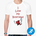 Мужская спортивная футболка