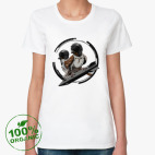 Женская футболка органик