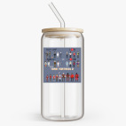 Банка с бамбуковой крышкой