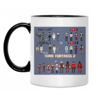 Кружка двухцветная