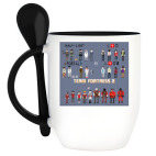 Кружка с ложкой