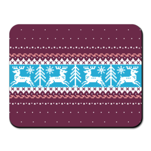 Коврик для мыши с принтом Олени