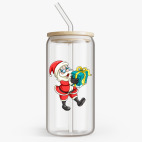 Банка с бамбуковой крышкой