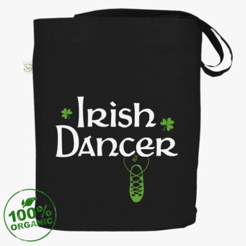 Сумка шоппер с принтом Irish Dancer