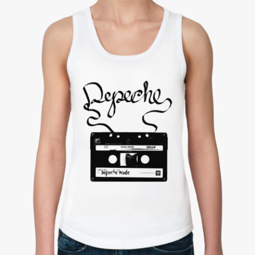 Женская майка с принтом  Depeche Mode