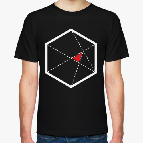 Футболка с принтом Геометрия