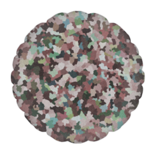 Подушка с принтом Кристаллики