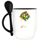 Кружка с ложкой