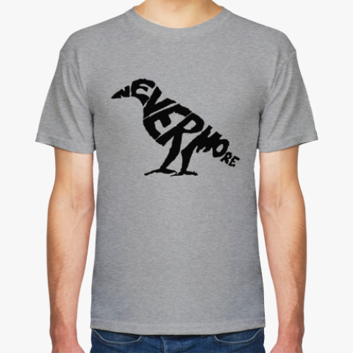 Футболка с принтом Nevermore