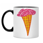 Кружка двухцветная