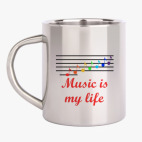 Кружка металлическая