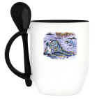 Кружка с ложкой