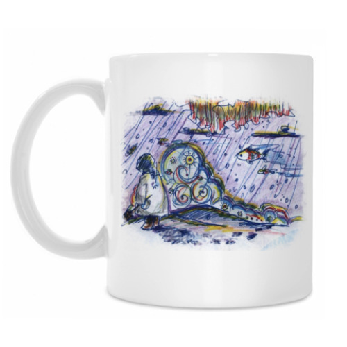 Кружка с принтом «Север»