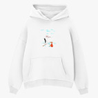 Толстовка худи оверсайз