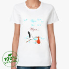 Женская футболка органик