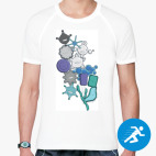 Мужская спортивная футболка