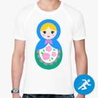 Мужская спортивная футболка