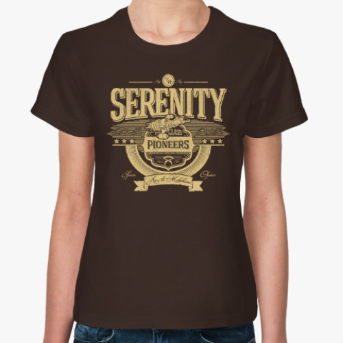 Женская футболка с принтом Серенити . Светлячок
