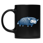 Кружка цветная UV-DTF