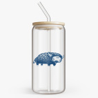 Банка с бамбуковой крышкой