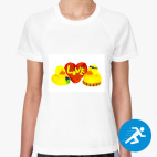 Женская спортивная футболка