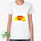 Женская футболка органик