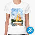 Женская спортивная футболка