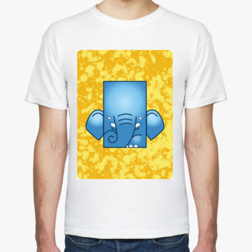 Футболка с принтом Wild Animal Elefant