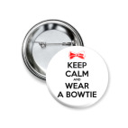 Значок 37 мм KEEP CALM and DOCTOR WHO