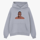 Толстовка худи оверсайз