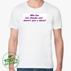 Мужская футболка органик