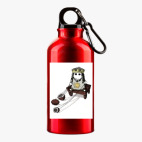 Металлическая бутылка 400 мл UV-DTF