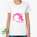 Женская футболка органик