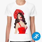 Женская спортивная футболка