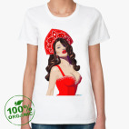 Женская футболка органик
