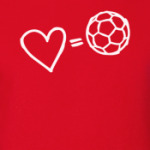 Love equals football