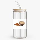 Банка с бамбуковой крышкой