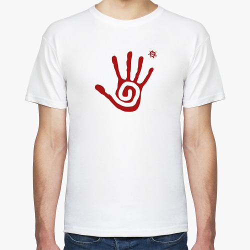 Футболка с принтом 'High five' - дай пять