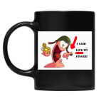 Кружка цветная UV-DTF