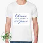 Мужская футболка органик