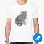 Мужская спортивная футболка