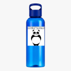 Прозрачная спортивная бутылка