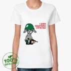 Женская футболка органик