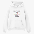 Толстовка худи оверсайз