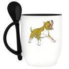 Кружка с ложкой