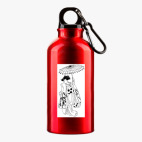 Металлическая бутылка 400 мл UV-DTF