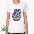 Женская футболка органик