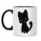 Кружка двухцветная