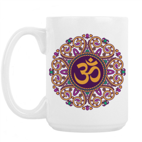Кружка с принтом Ом