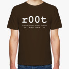 Классическая футболка ROOT binary